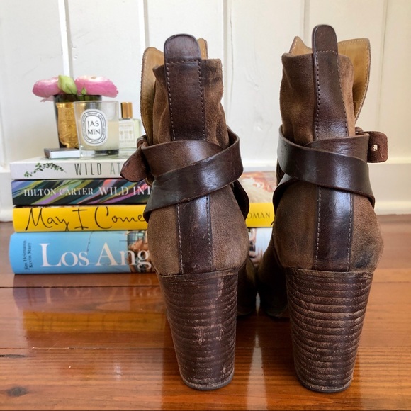 Rag & Bone Brown Booties 39 / fits like 8.5 - Picture 2 of 16